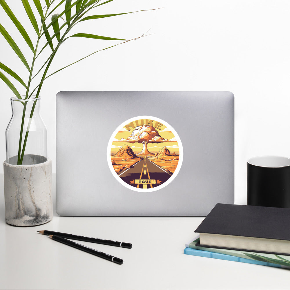 Nuke&Pave {Sticker}